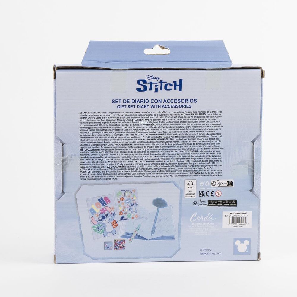 Disney Stitch Diary set Nerdscape