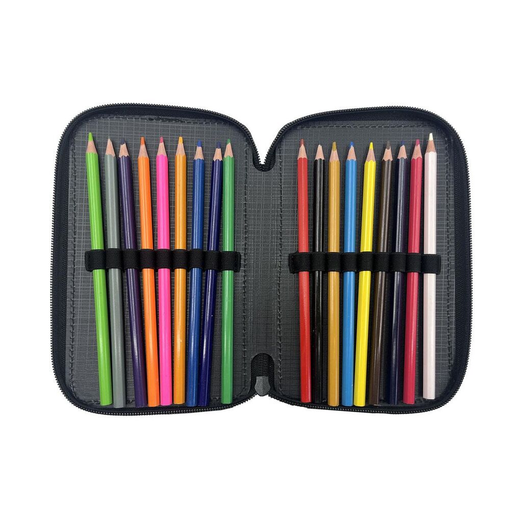 Real Madrid triple pencil case Nerdscape