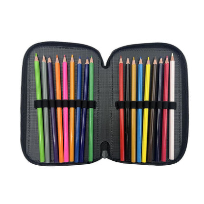 Real Madrid triple pencil case Nerdscape