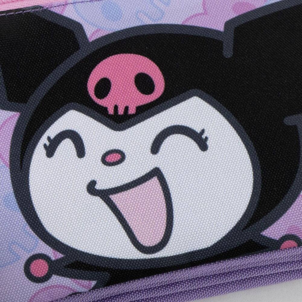 Hello Kitty Kuromi triple pencil case Nerdscape