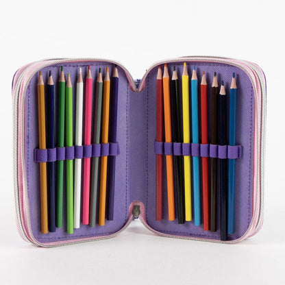 Hello Kitty Kuromi triple pencil case Nerdscape