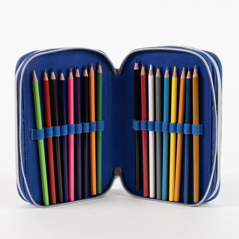Sonic the Hedgehog triple pencil case Nerdscape