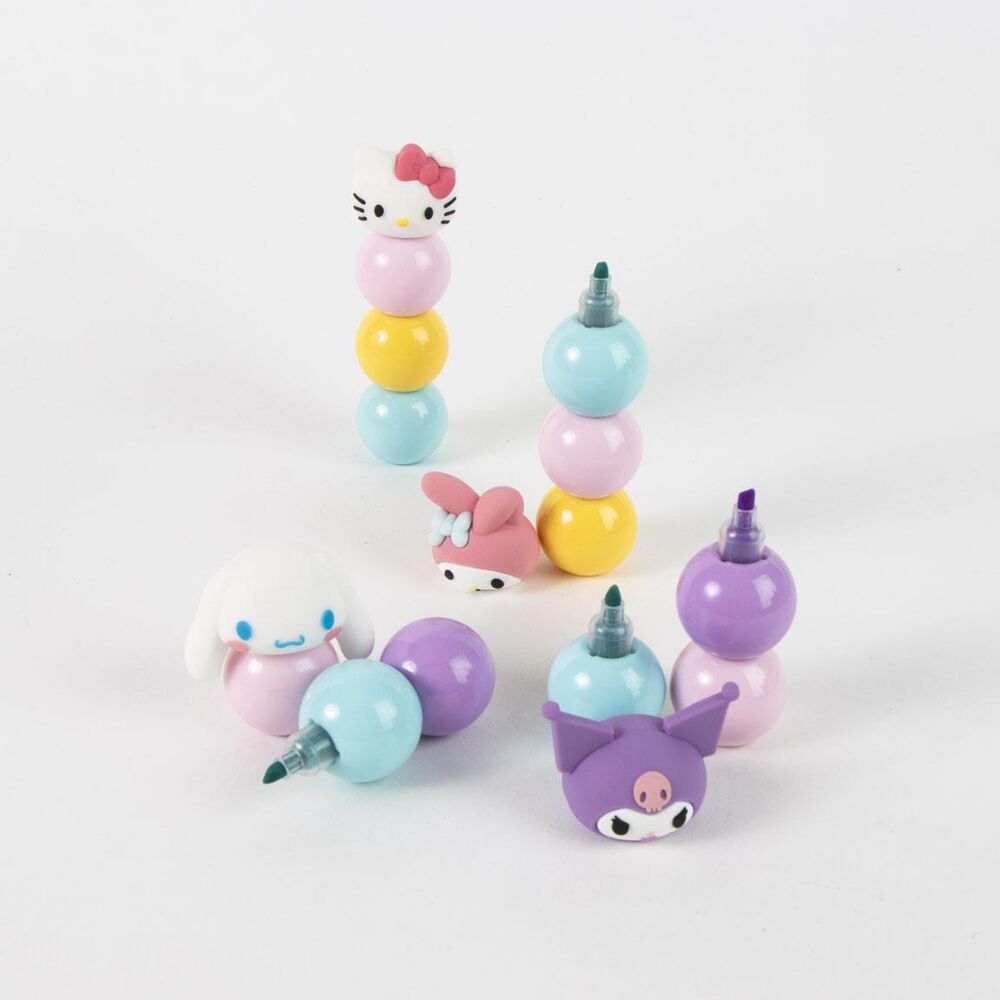 Hello Kitty assorted stackable highlighter Nerdscape