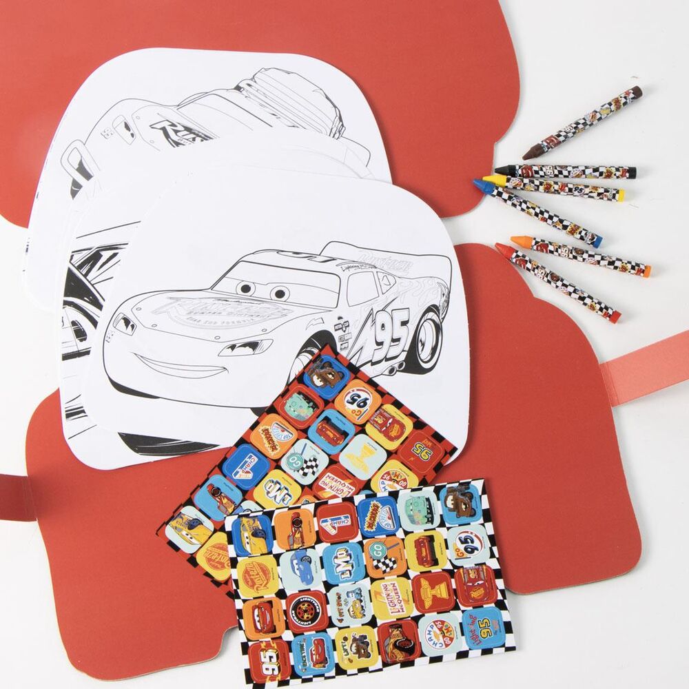 Disney Pixar Cars colouring activity book Nerdscape