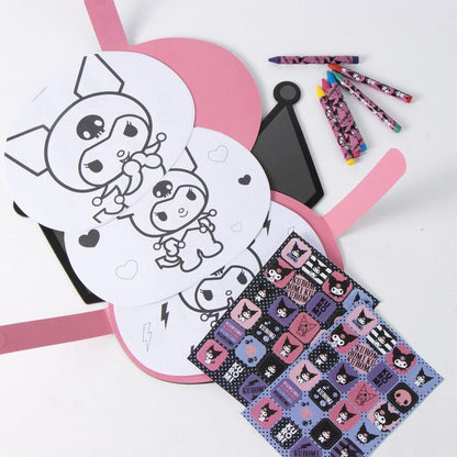 Hello Kitty Kuromi colouring activity book Nerdscape