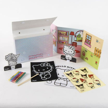 Hello Kitty and Friends Colouring bag set Nerdscape