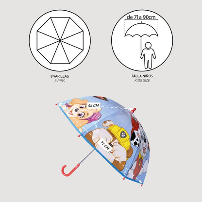 Paw Patrol bubble manual umbrella 45cm Nerdscape