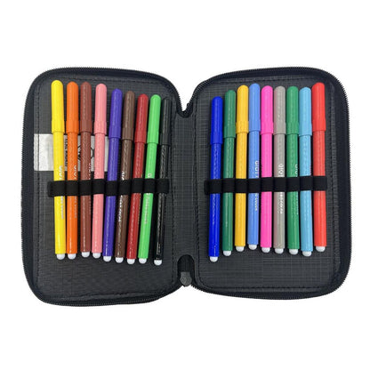 Real Madrid triple pencil case Nerdscape