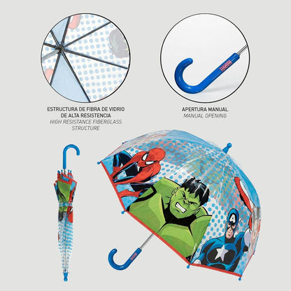 Marvel Avengers POE manual umbrella Nerdscape