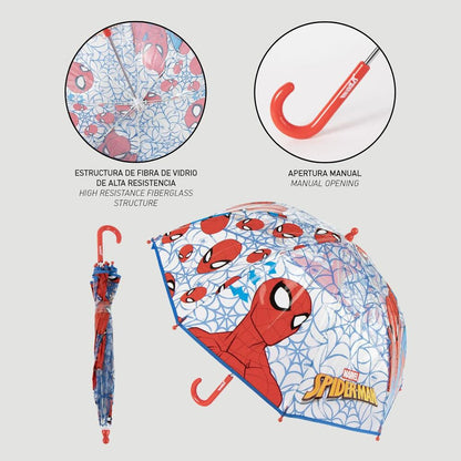 Marvel Spiderman POE manual umbrella Nerdscape
