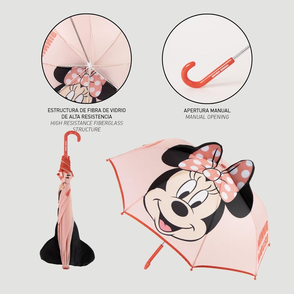 Disney Minnie manual umbrella Nerdscape