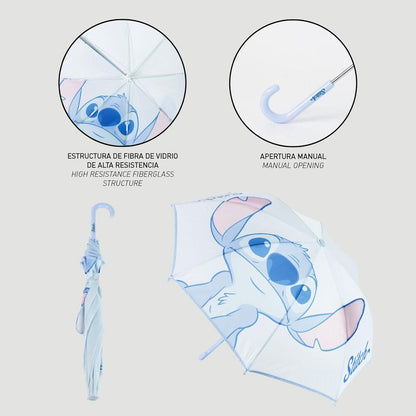 Disney Stitch manual umbrella Nerdscape