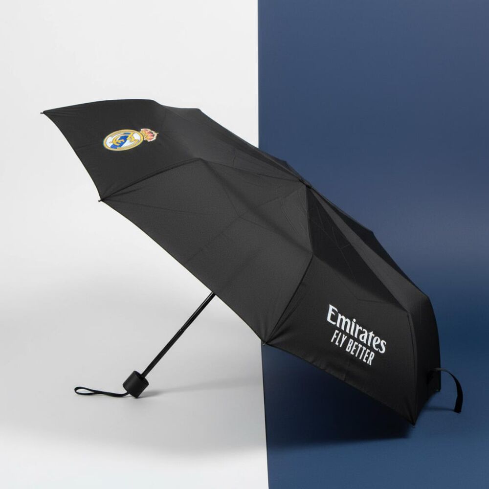 Real Madrid folding manual umbrella