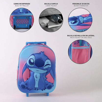Disney Stitch 3D trolley 30cm Nerdscape