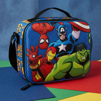 Marvel Avengers 3D lunch bag