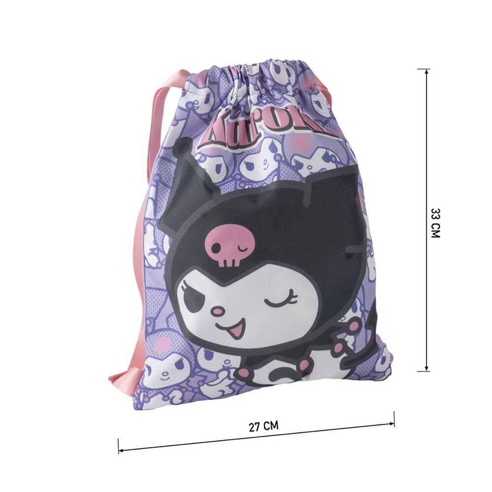 Hello Kitty Kuromi gym bag 33cm Nerdscape