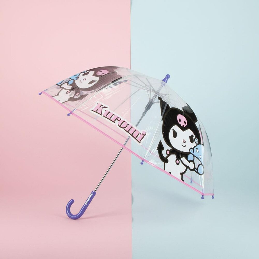 Hello Kitty Kuromi POE manual umbrella Nerdscape