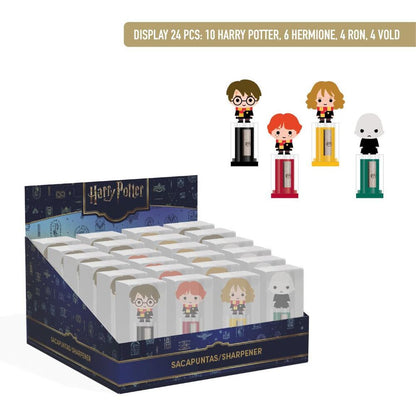Harry Potter assorted pencil sharpener with container Nerdscape
