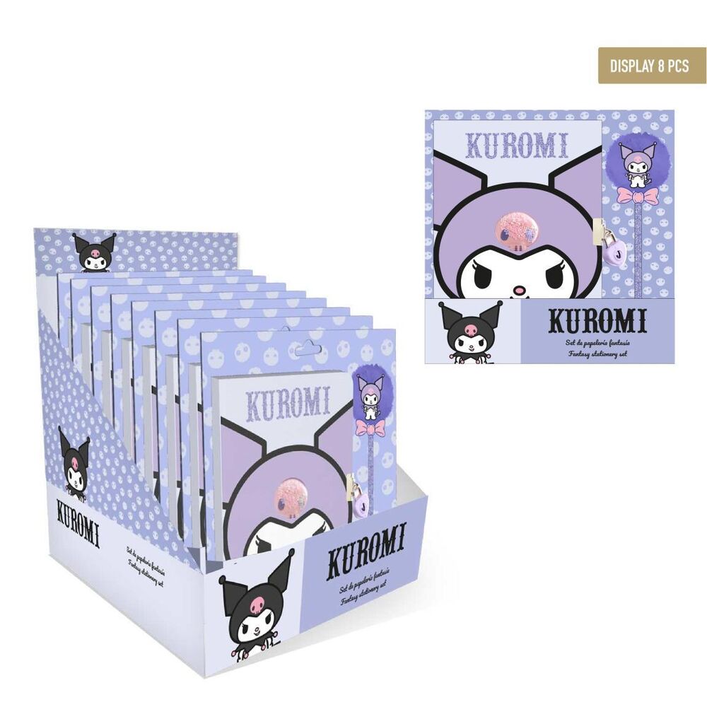 Hello Kitty Kuromi Diary + pen Nerdscape