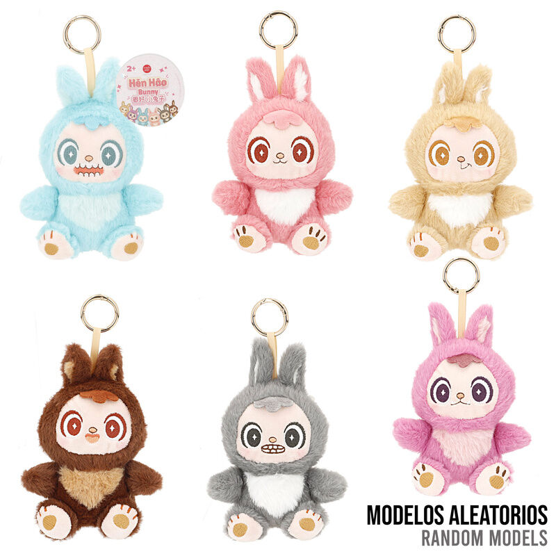 Hen Hao Kawaii Bunny assorted plush toy keychain 12cm Nerdscape