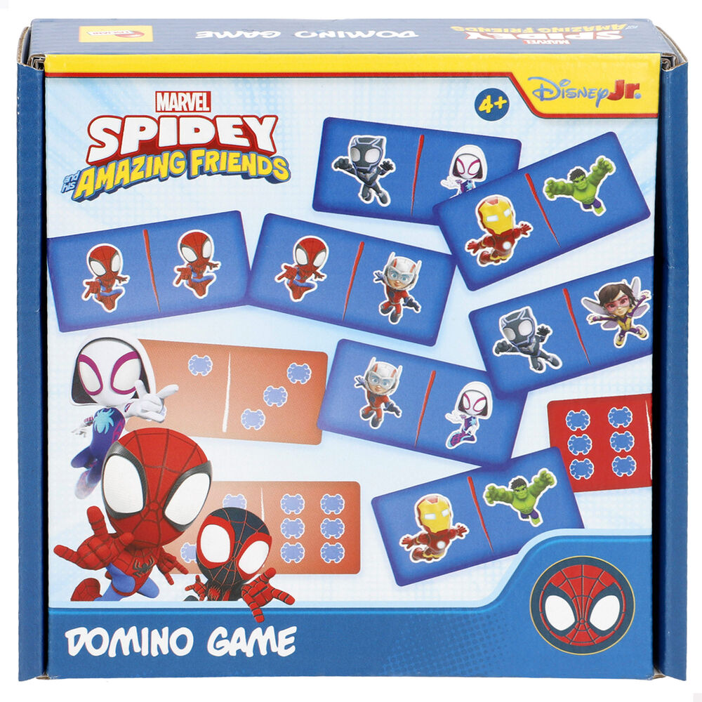 Marvel Spidey and the Amazing Friends domino game Nerdscape