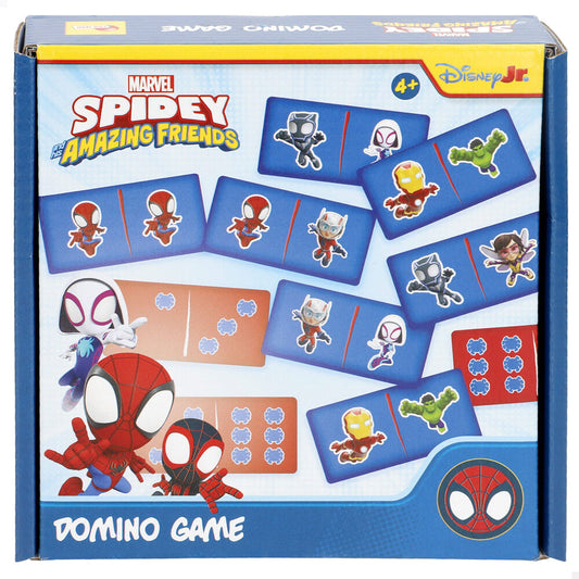 Marvel Spidey and the Amazing Friends domino game Nerdscape