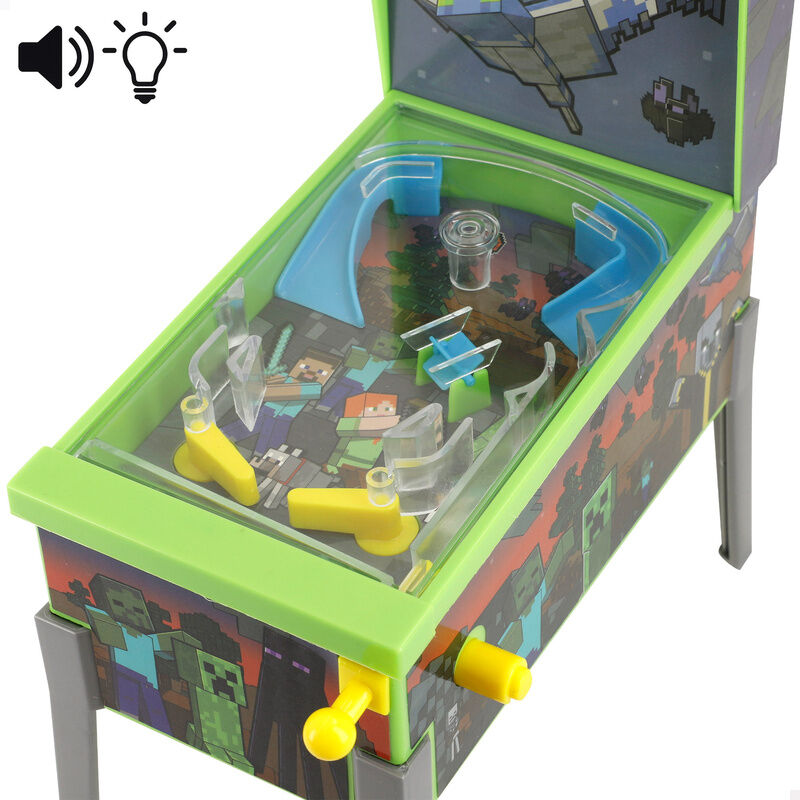 Minecraft mini arcade pinball Nerdscape