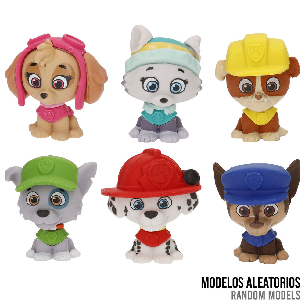 Paw Patrol assorted Puzzle 3D Eraser Palz Capsule Nerdscape