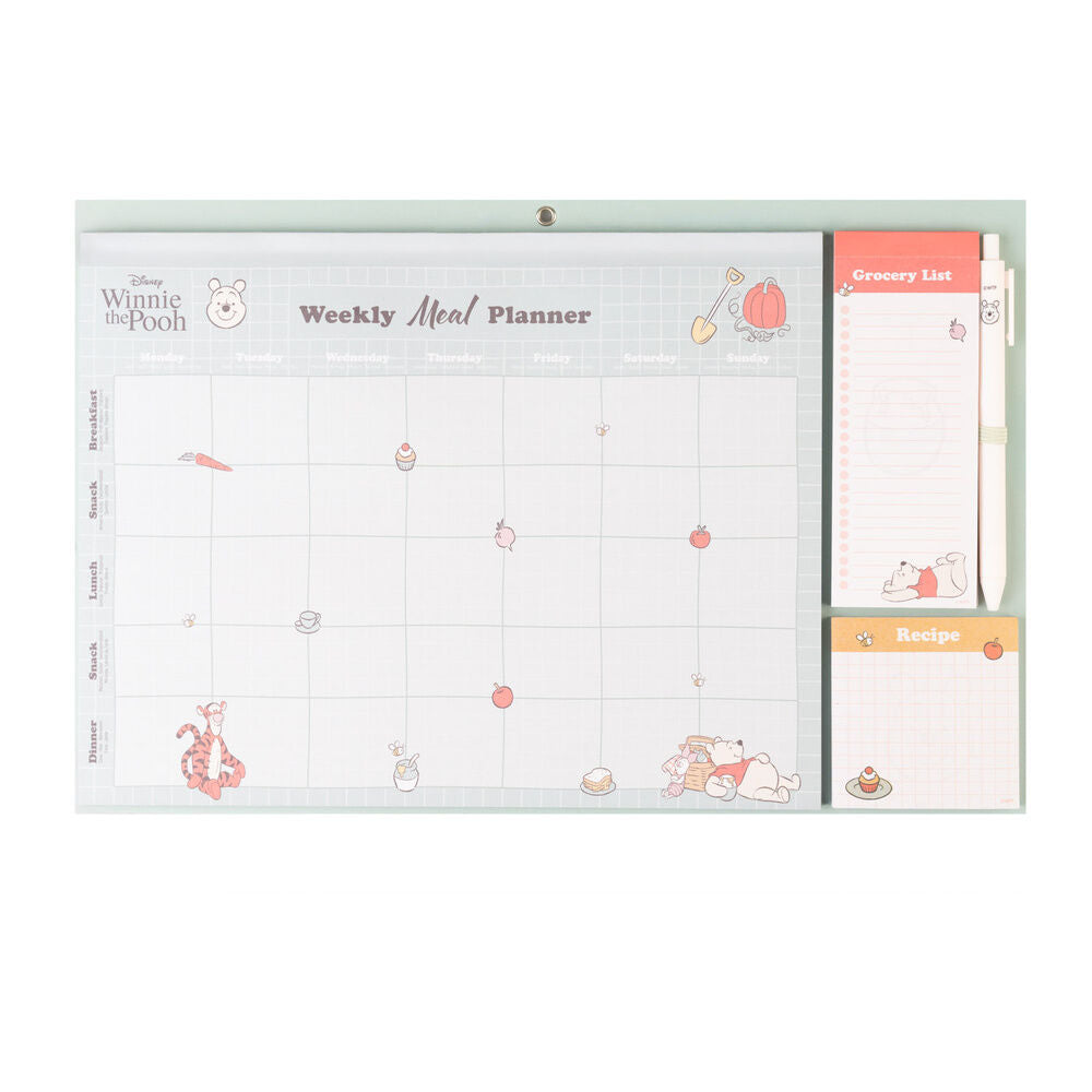 Disney Winnie the Pooh magnetic meal planner Nerdscape