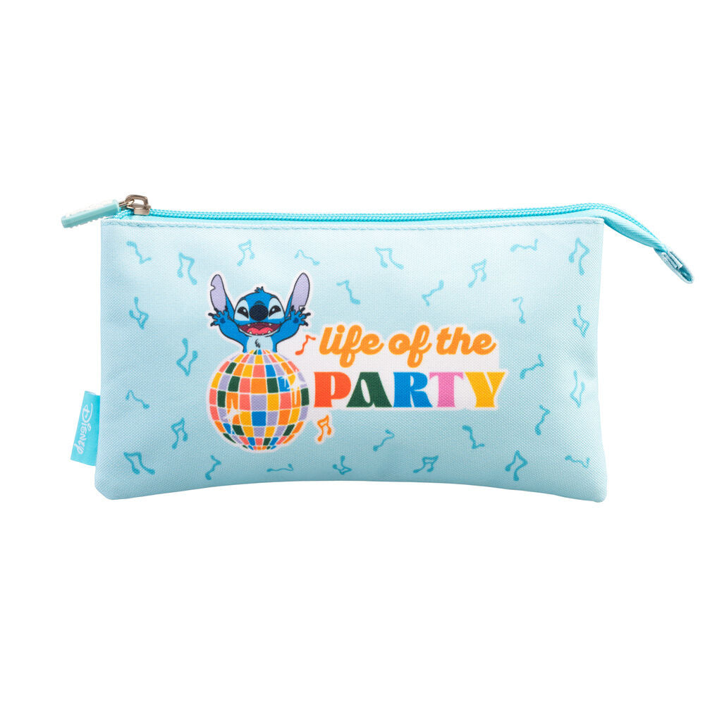 Disney Stitch triple pencil case Nerdscape