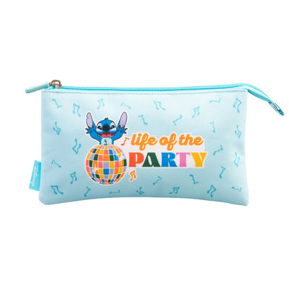 Disney Stitch triple pencil case Nerdscape
