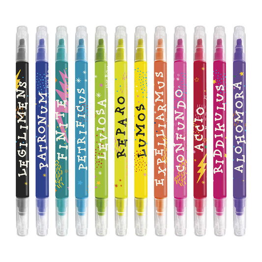 Harry Potter Spells set of 12 erasable makers Nerdscape