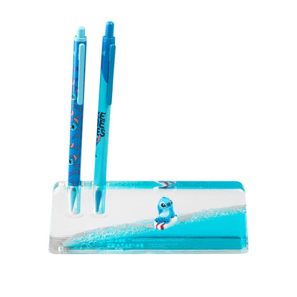 Disney Stitch set of pencil, pen and acrylic stand Nerdscape