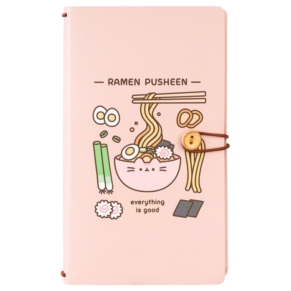 Pusheen Sushi Roll travel notebook