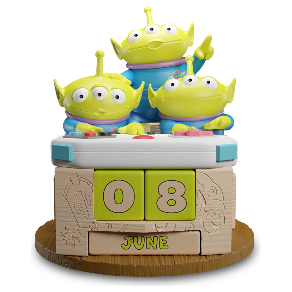 Disney Pixar Toy Story Alien 3D perpetual calendar Nerdscape