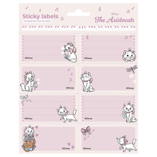 Disney The Aristocats Marie adhesive labels