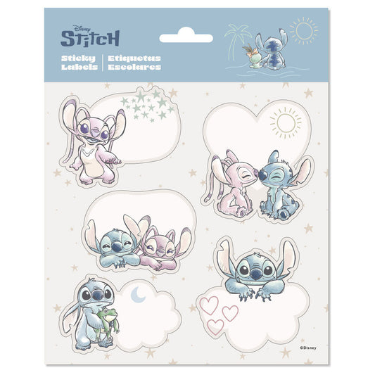 Disney Stitch premium adhesive labels Nerdscape