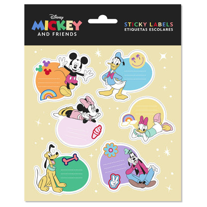Disney Mickey and Friends premium adhesive labels Nerdscape