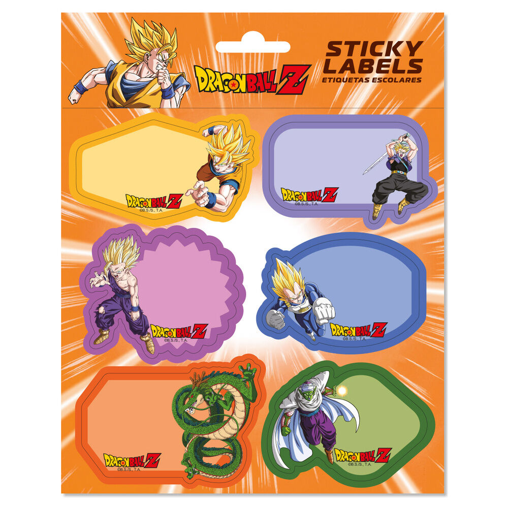 Dragon Ball premium adhesive labels