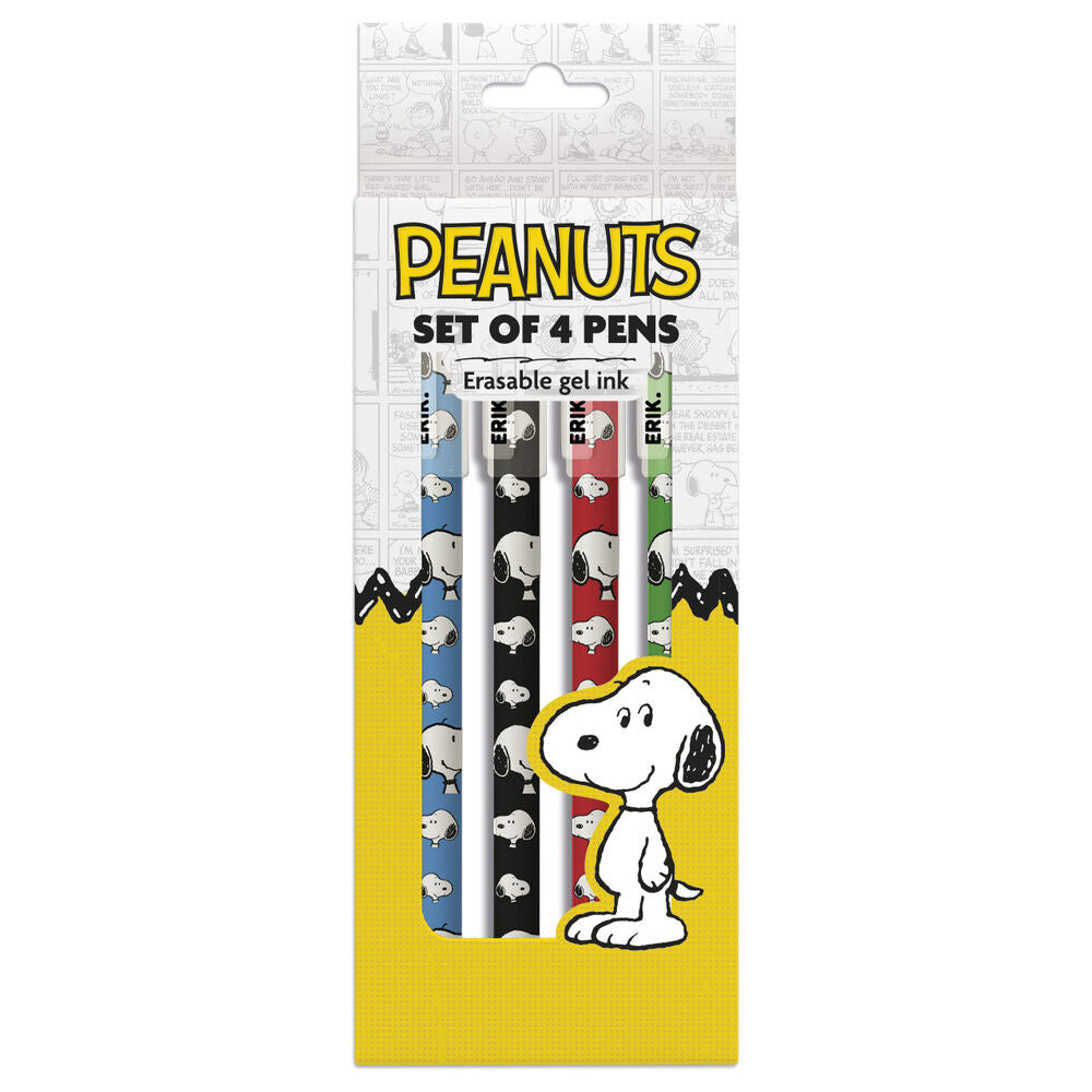 Snoopy Peanuts assorted erasable pen Nerdscape