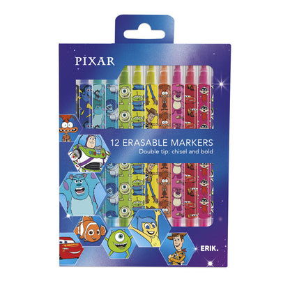 Disney Pixar set of 12 erasable makers Nerdscape