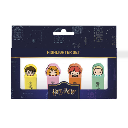 Harry Potter set of 4 highlighters with topper Nerdscape