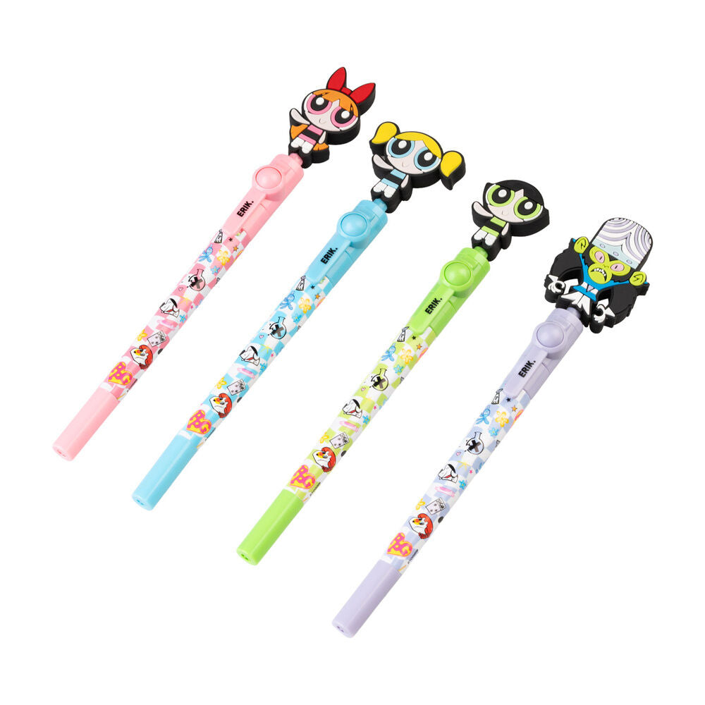 The Powerpuff Girls assorted rotating topper pen Nerdscape