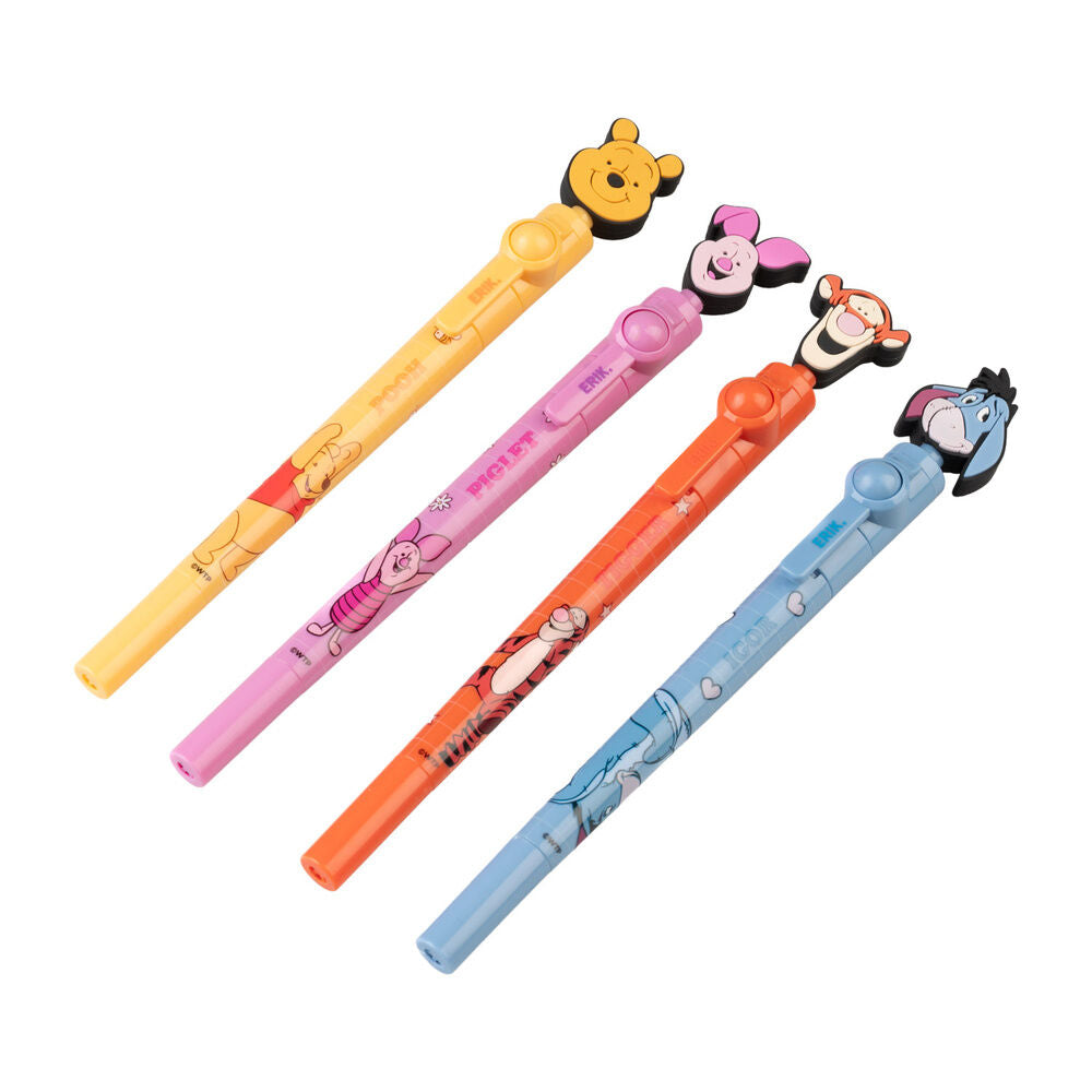 Disney Winnie the Pooh assorted rotating topper pen Nerdscape