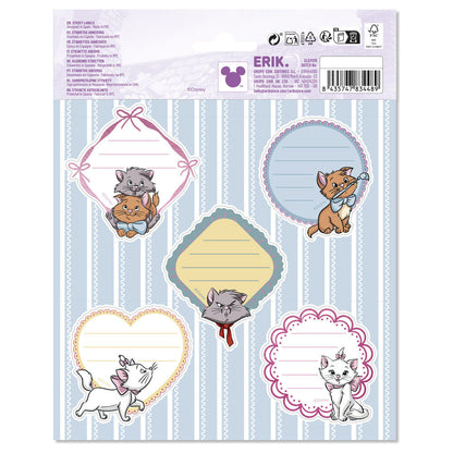 Disney The Aristocats Marie premium adhesive labels Nerdscape