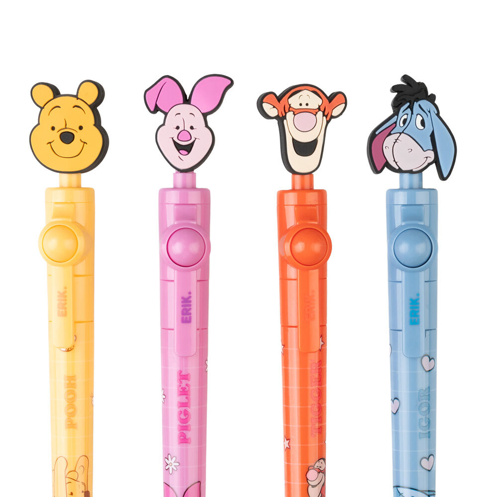 Disney Winnie the Pooh assorted rotating topper pen Nerdscape