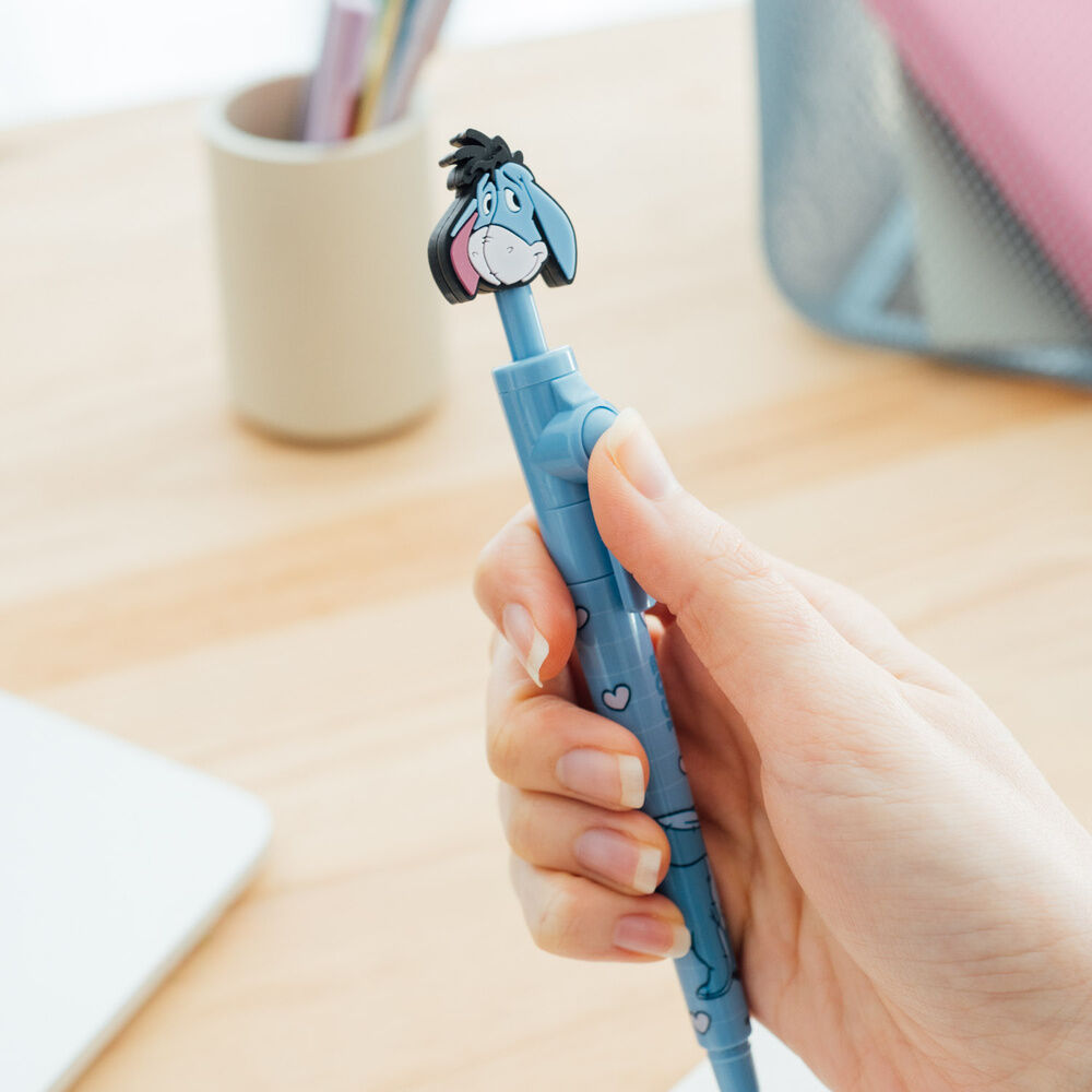 Disney Winnie the Pooh Eeyore rotating topper pen Nerdscape