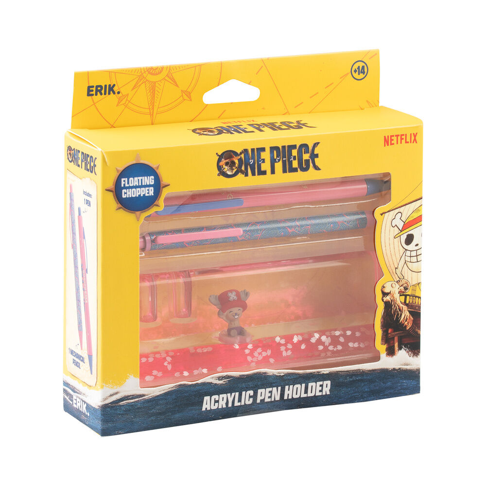 One Piece Chopper set of pencil, pen and acrylic stand Nerdscape