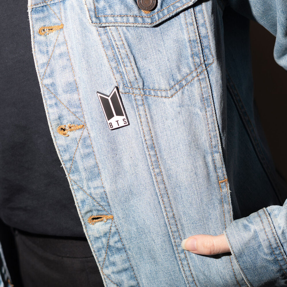 BTS Logo pin Nerdscape