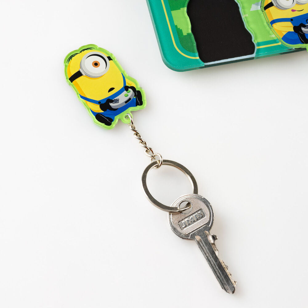 Minions key hanger with keyring Nerdscape